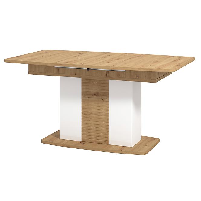 Asztal Bretagna Artisan/fehér 11012139