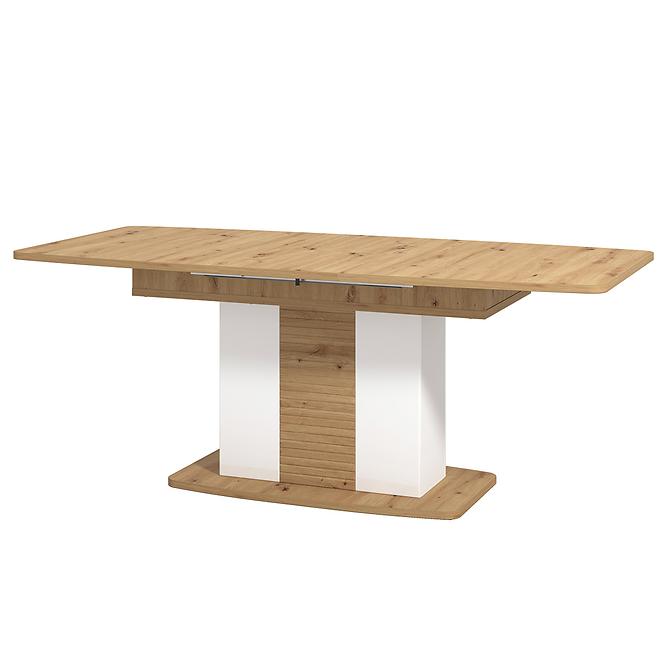 Asztal Bretagna Artisan/fehér 11012139