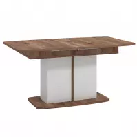 Asztal Burgundy fehér/tölgy 11012067