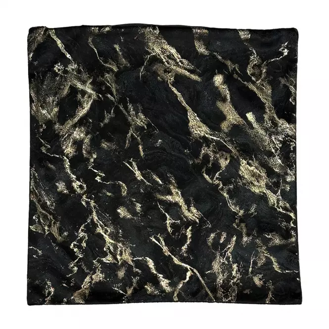 Párna huzat Plain Velvet 40x40 YX503 fekete
