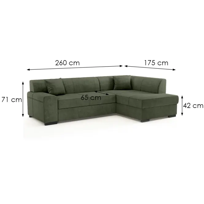 Sarokgarnitúra szett Minos P Vogue 11,7