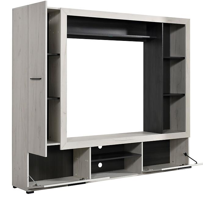 Nappali Bútor Lorca Fehér Tölgy/Fekete 11008353,3