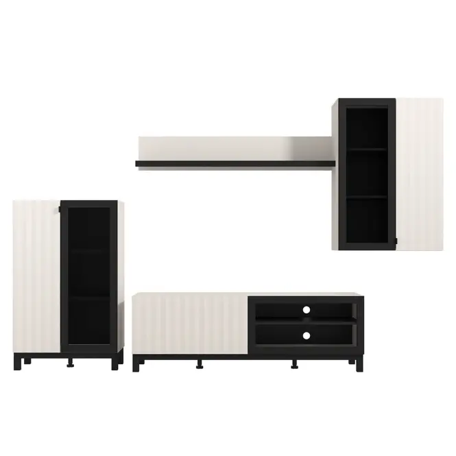 Nappali Bútor Macon Kasmír/Fekete 11013737