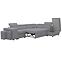 Sarokgarnitúra szett Positano 2XPUFA+B+1+2F+R+1+OTM Antology 18 SZ,2