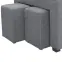 Sarokgarnitúra szett Positano 2XPUFA+B+1+2F+R+1+OTM Antology 18 SZ,3