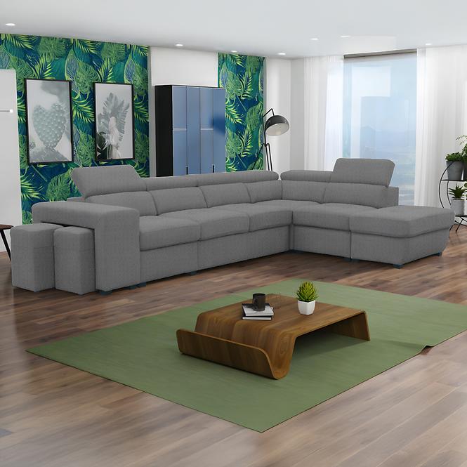 Sarokgarnitúra szett Positano 2XPUFA+B+1+2F+R+1+OTM Antology 18 SZ
