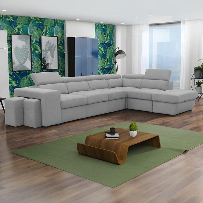 Sarokgarnitúra szett Positano 2XPUFA+B+1+2F+R+1+OTM Antology 15 SZ