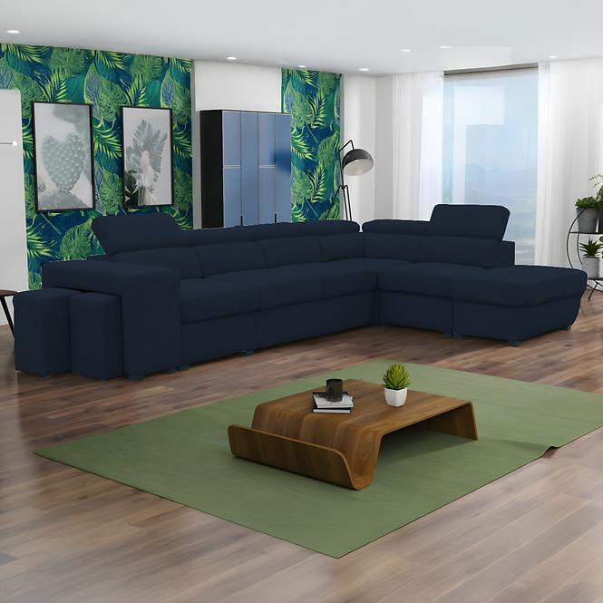 Sarokgarnitúra szett Positano 2XPUFA+B+1+2F+R+1+OTM Antology 14 GR
