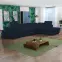 Sarokgarnitúra szett Positano 2XPUFA+B+1+2F+R+1+OTM Antology 14 GR,6