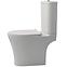 WC kombinált Zara Round Rimless szabadon ejtő deszka,2
