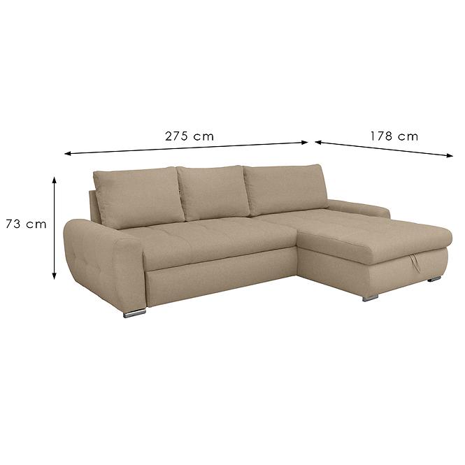 Sarokgarnitúra szett Levi Wind 11 Beż,7