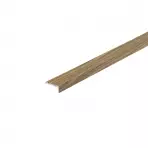 Keskeny lépcsőprofil LSW 10X25 ragasztó 1,35m tölgy