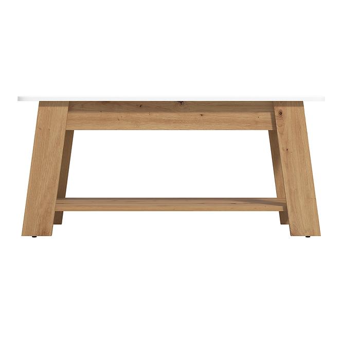Dohányzóasztal Piave Artisan/Fehér 11013082