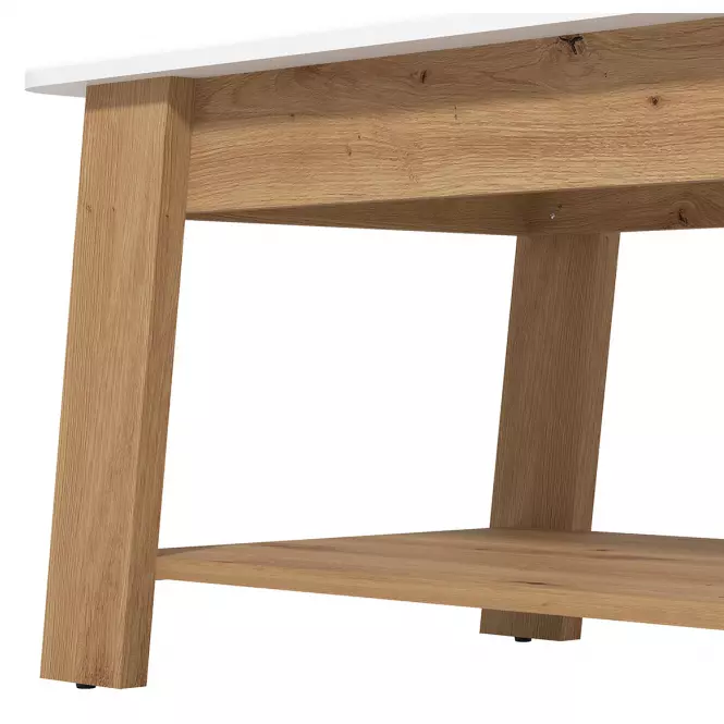 Dohányzóasztal Piave Artisan/Fehér 11013082