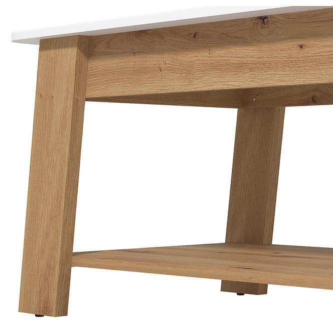 Dohányzóasztal Piave Artisan/Fehér 11013082