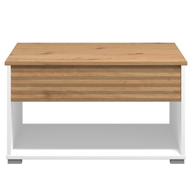 Dohányzóasztal Taranto Artisan/Fehér 11013076