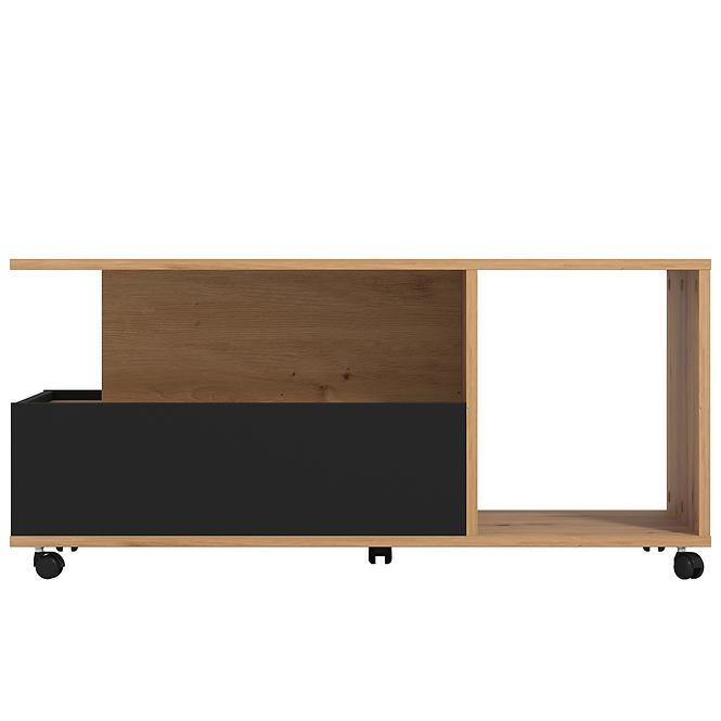 Dohányzóasztal Rivioli Artisan/Fekete 11013085,4