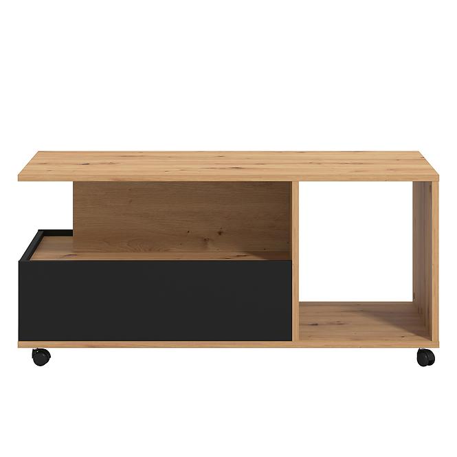 Dohányzóasztal Rivioli Artisan/Fekete 11013085