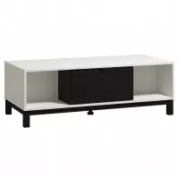 Dohányzóasztal Sarthe Fehér/Fekete 11013678