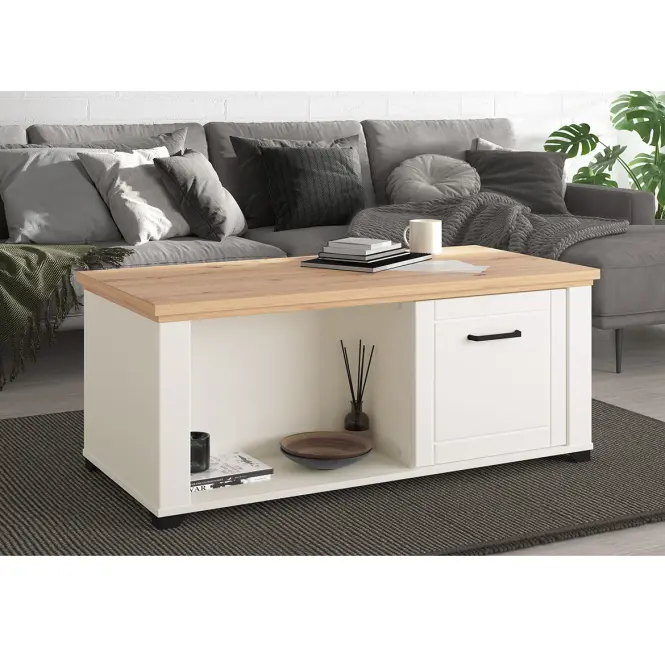 Dohányzóasztal Valencia M Artisan/fehér 11011433