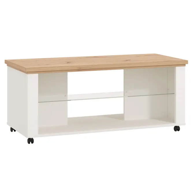 Dohányzóasztal Valencia Ks Artisan/fehér 11011461