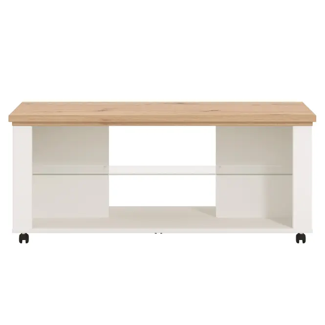 Dohányzóasztal Valencia Ks Artisan/fehér 11011461