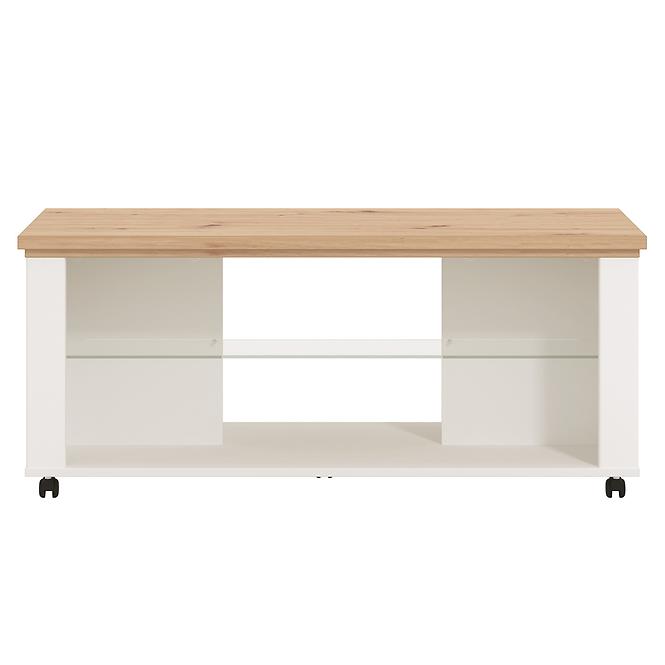 Dohányzóasztal Valencia Ks Artisan/fehér 11011461