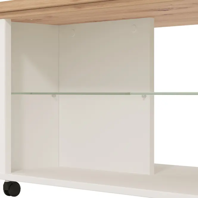 Dohányzóasztal Valencia Ks Artisan/fehér 11011461