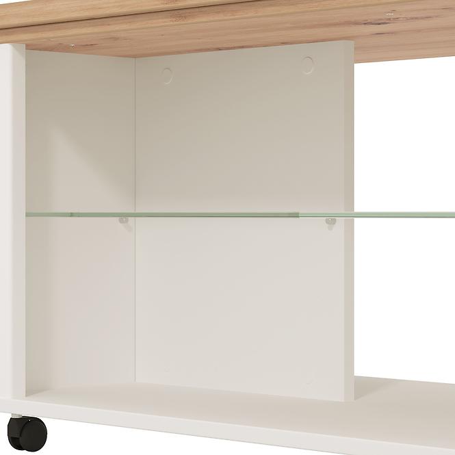 Dohányzóasztal Valencia Ks Artisan/fehér 11011461