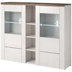 Komód Larona 2D sonoma trüffel 46