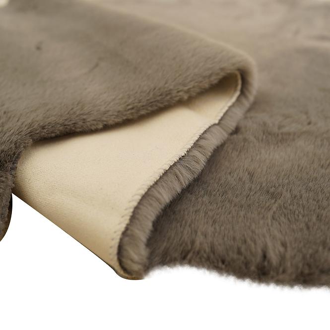 Szőnyeg Rabbit Fur Timmy-F 0,8/1,5 Tcf7 autó szürke     