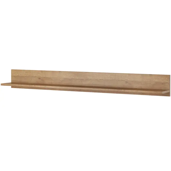 Függő polc Larona 02 185 cm tölgy riviera fényes