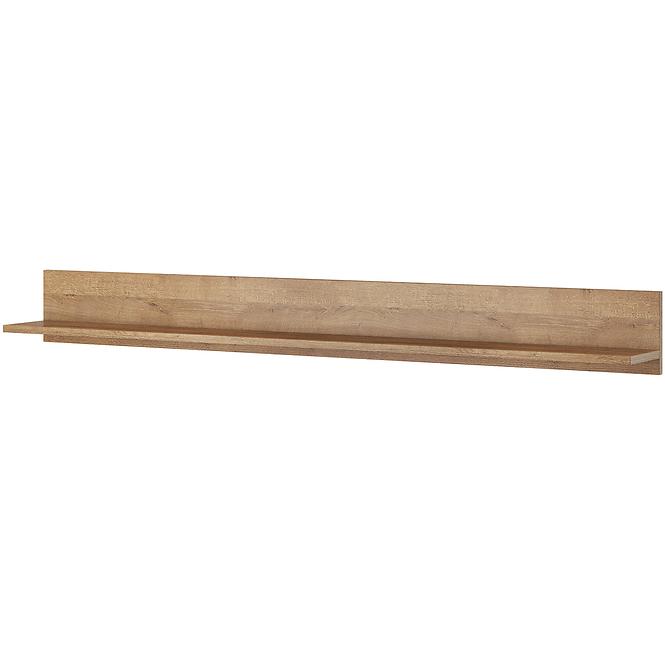 Függő polc Larona 02 185 cm tölgy riviera fényes