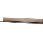 Függő polc Larona 02 185 cm tölgy satin nussbaum Függő polc Larona 02 185 cm tölgy satin nussbaum