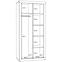 Szekrény Talino Tölgy Mauvella Tbbs821-D108 042025,6