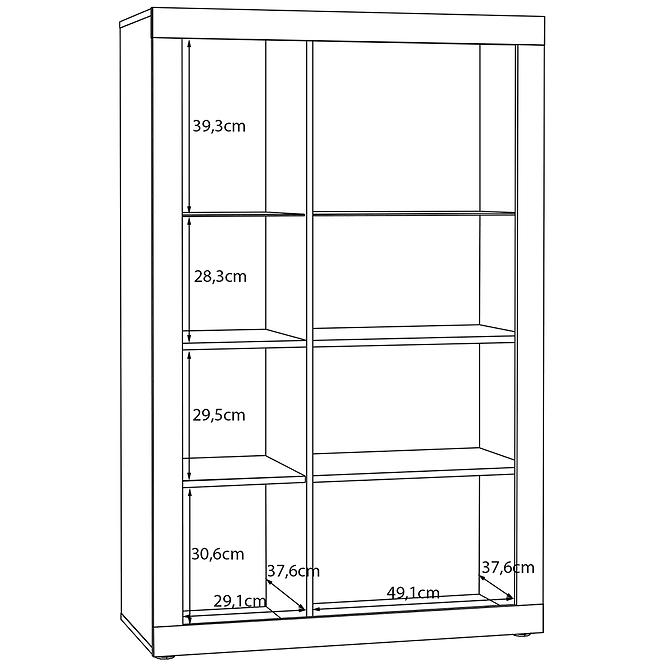 Vitrin Talino Tölgy Mauvella Tbbv422-D108