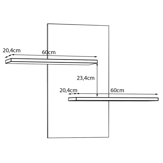 Falipolc Talino Tölgy Mauvella TBBB02-D108,4