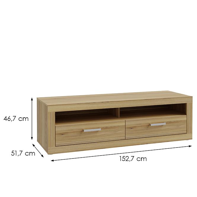 Szekrény RTV Talino Tölgy Mauvella TBBT121-D108 042025,3