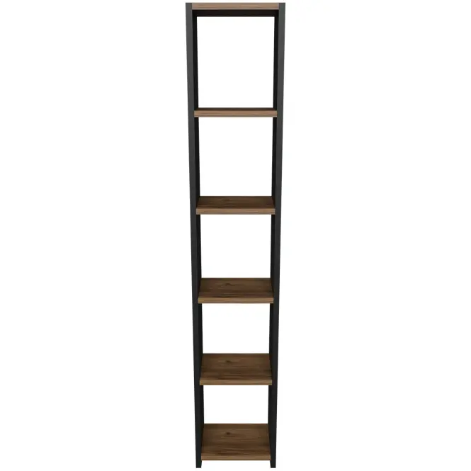 Regál FD-6LCBBS-071 antracit/természetes,2
