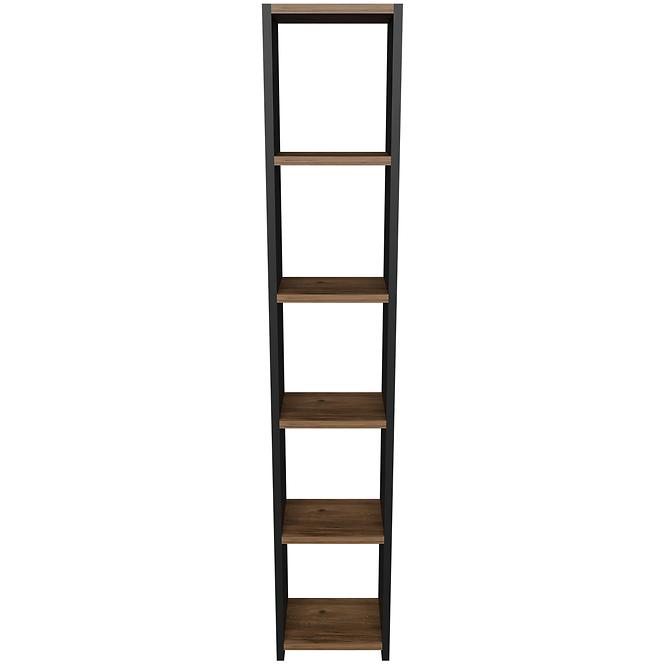 Regál FD-6LCBBS-071 antracit/természetes,2