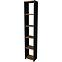 Regál FD-6LCBBS-071 antracit/természetes,3
