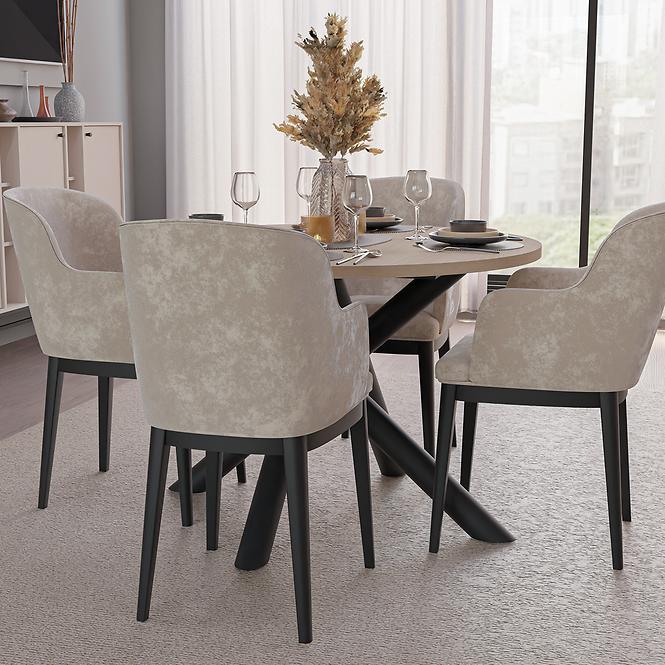 Asztal Oslo 110 cm lindberg tölgy