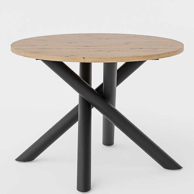 Asztal Oslo 110 cm artisan tölgy