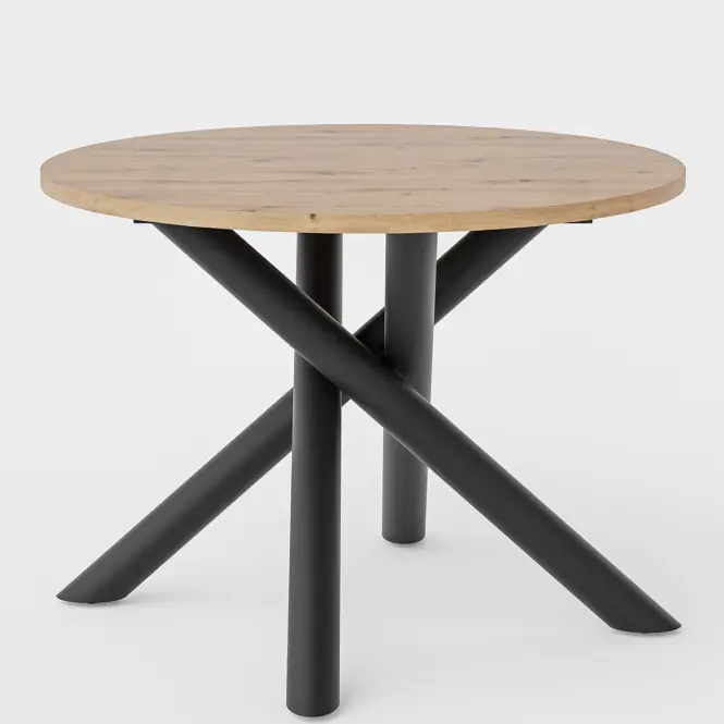 Asztal Oslo 110 cm artisan tölgy,2