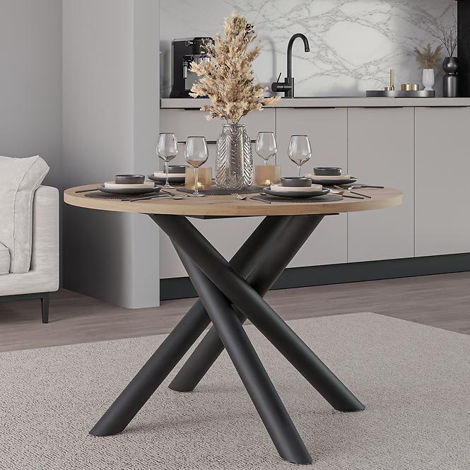 Asztal Oslo 110 cm artisan tölgy