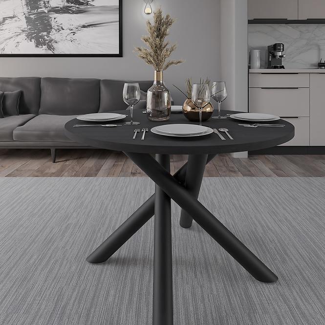 Asztal Oslo 110 cm portland hamu,7