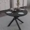 Asztal Oslo 110 cm portland hamu,9