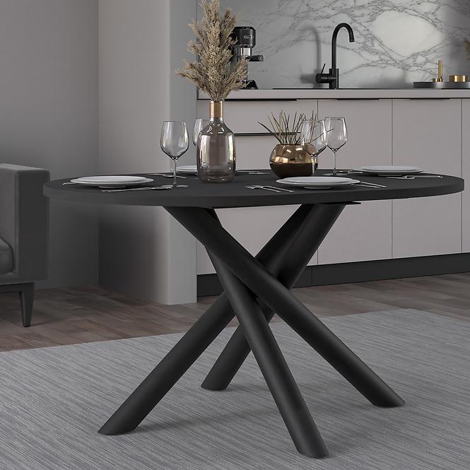 Asztal Oslo 138x100 cm portland hamu