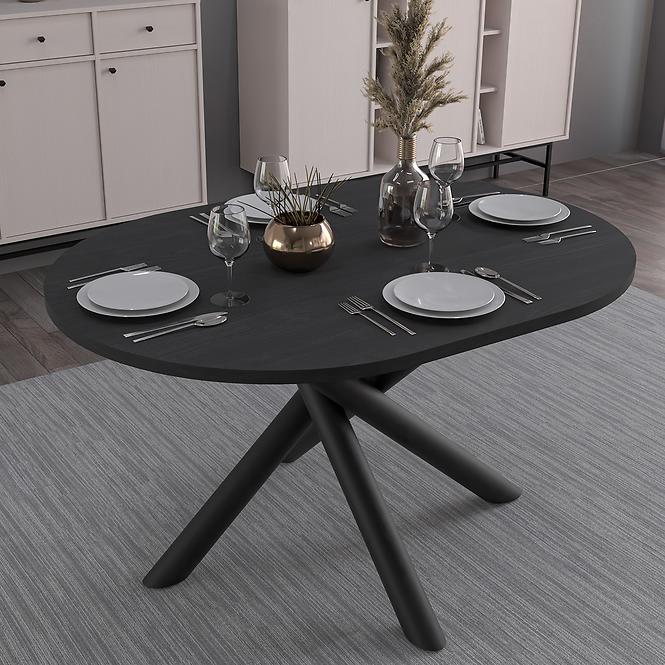 Asztal Oslo 138x100 cm portland hamu