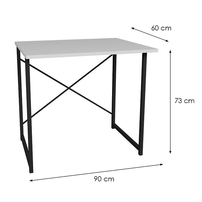 Íróasztal Fd-6090od-002 fehér/fekete